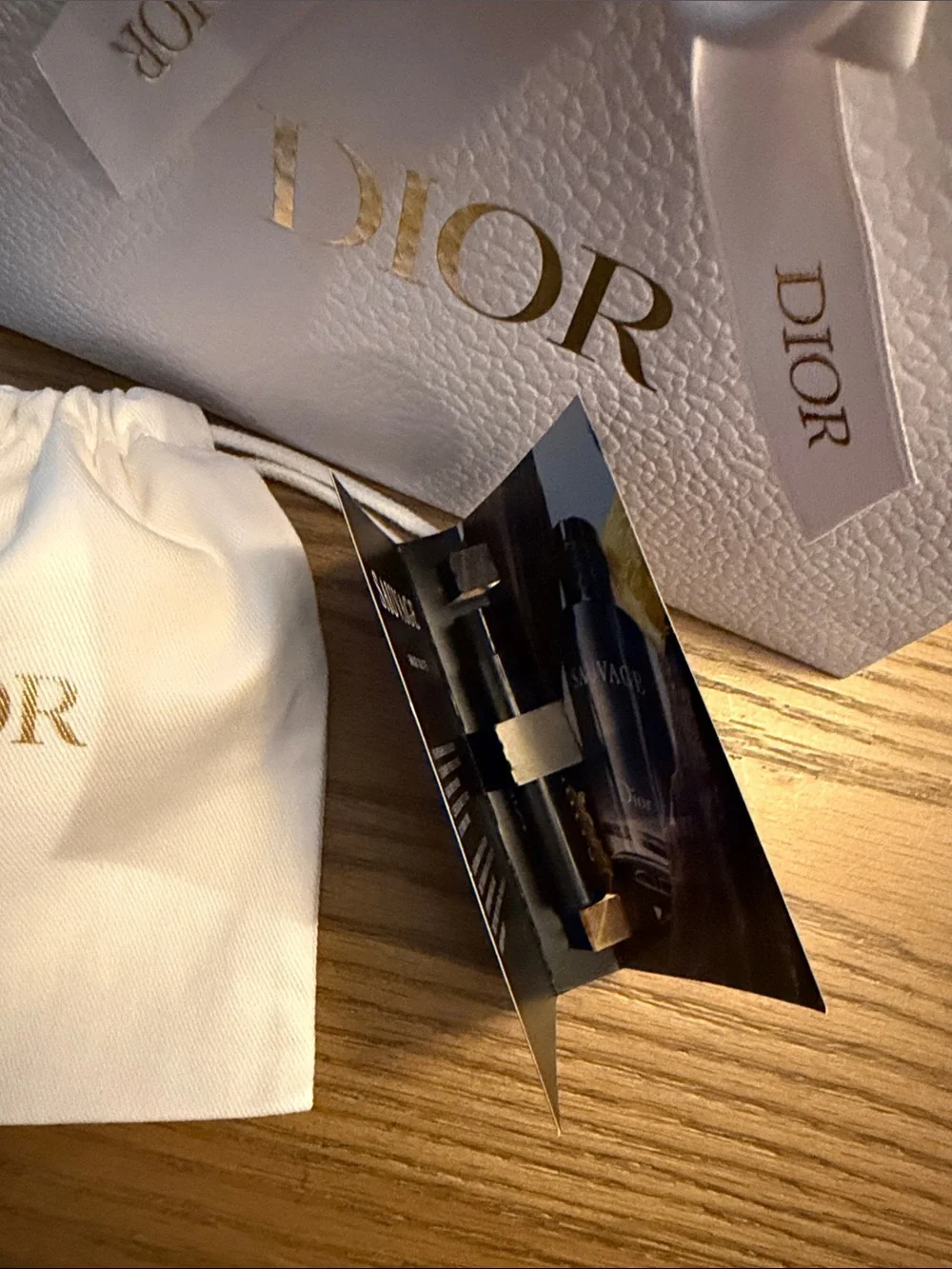 Dior gift bag